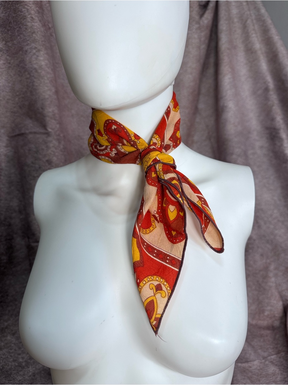 Paisley Vintage Neck Scarf